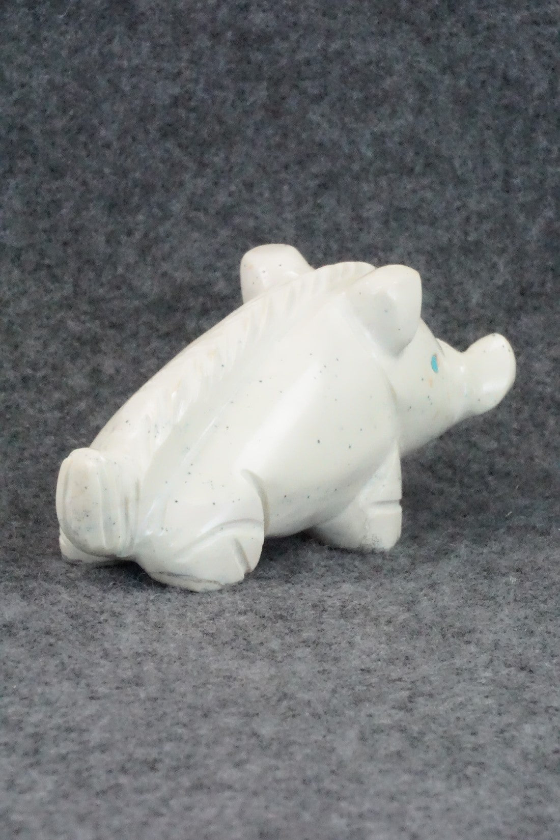 Hog Zuni Fetish Carving - Louise Ponchuella