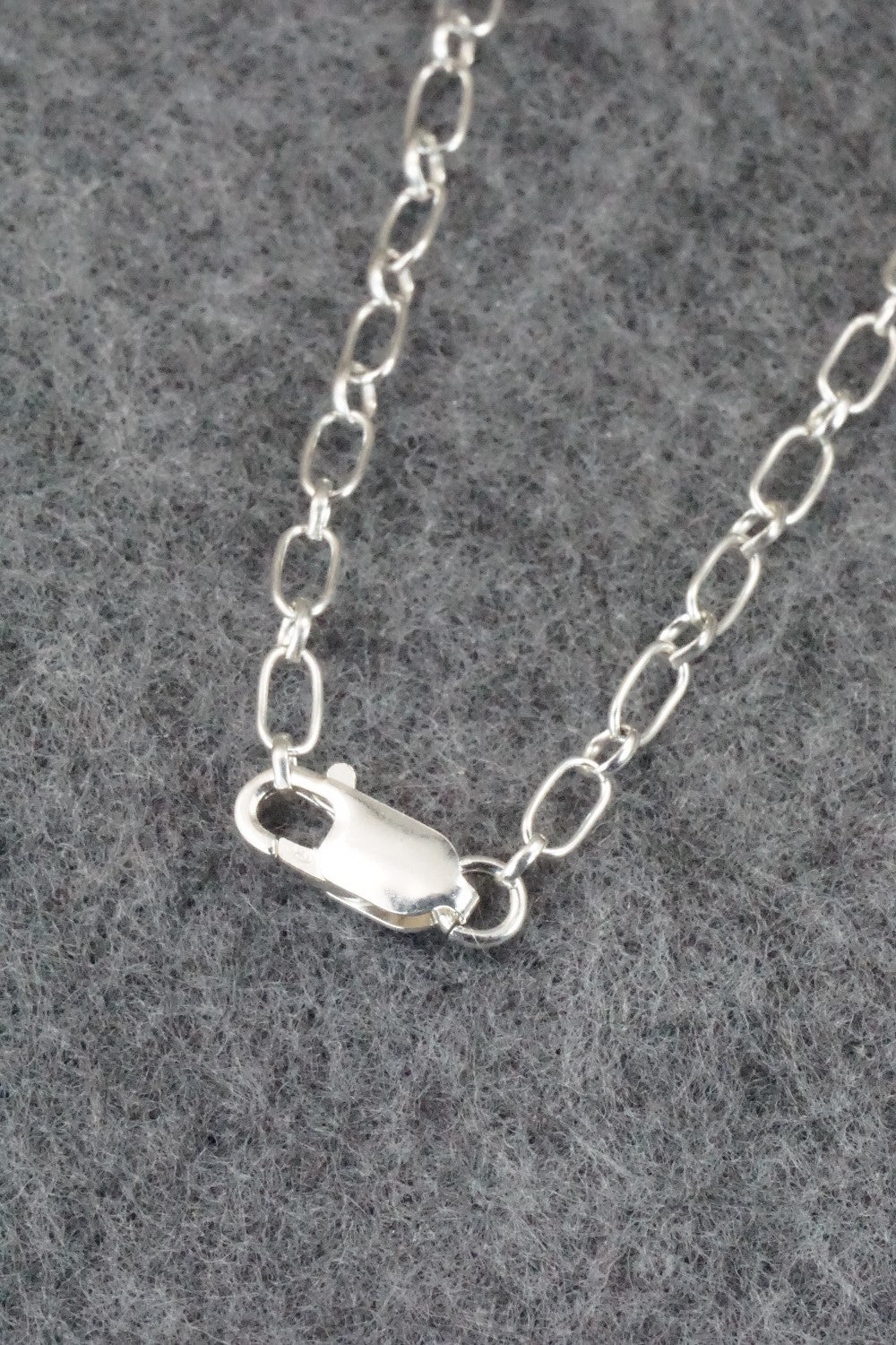 Turquoise & Sterling Silver Necklace - Gilbert Smith