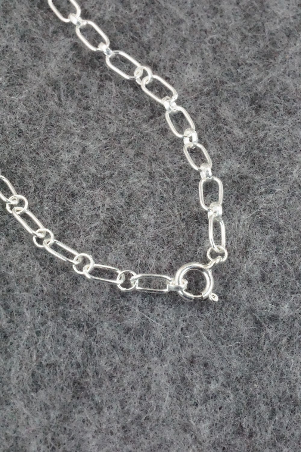 Spiny Oyster & Sterling Silver Necklace - Sadie Jim