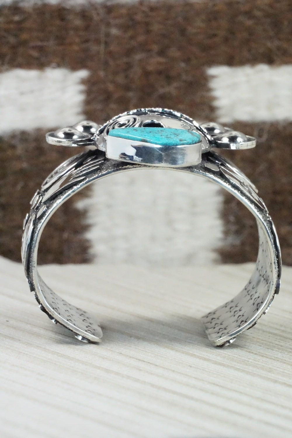 Turquoise & Sterling Silver Bracelet - Alex Sanchez