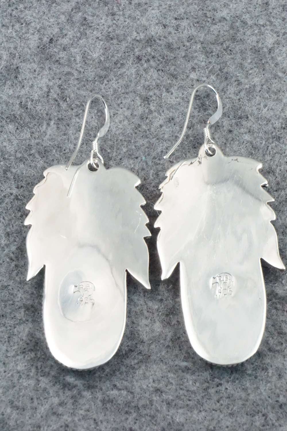 Turquoise & Sterling Silver Earrings - Bobby Platero