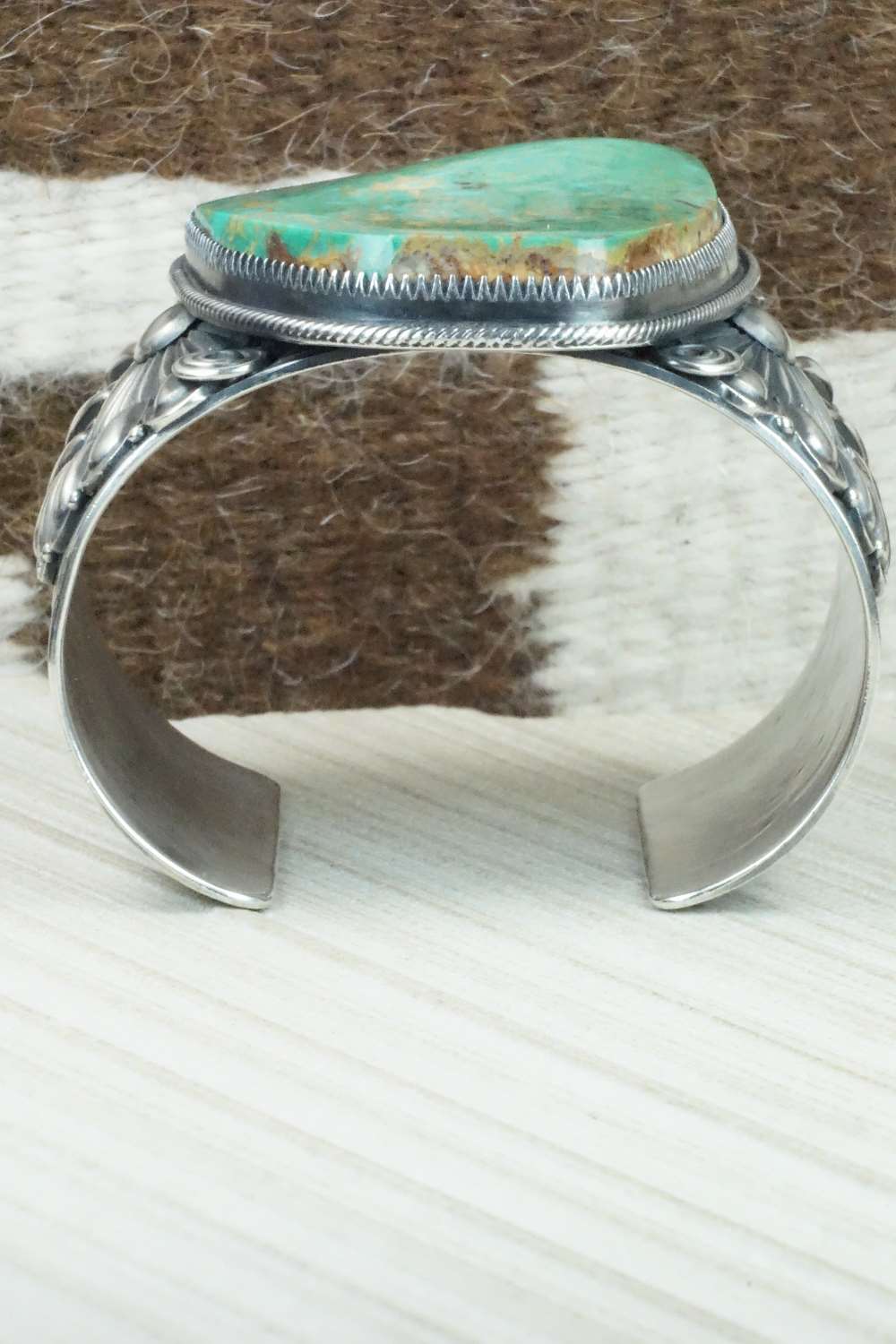 Turquoise & Sterling Silver Bracelet - Derrick Gordon