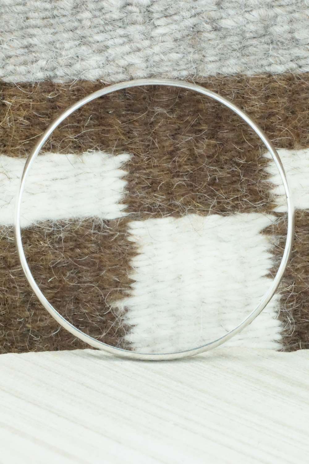 Sterling Silver Bangle - Elaine Tahe
