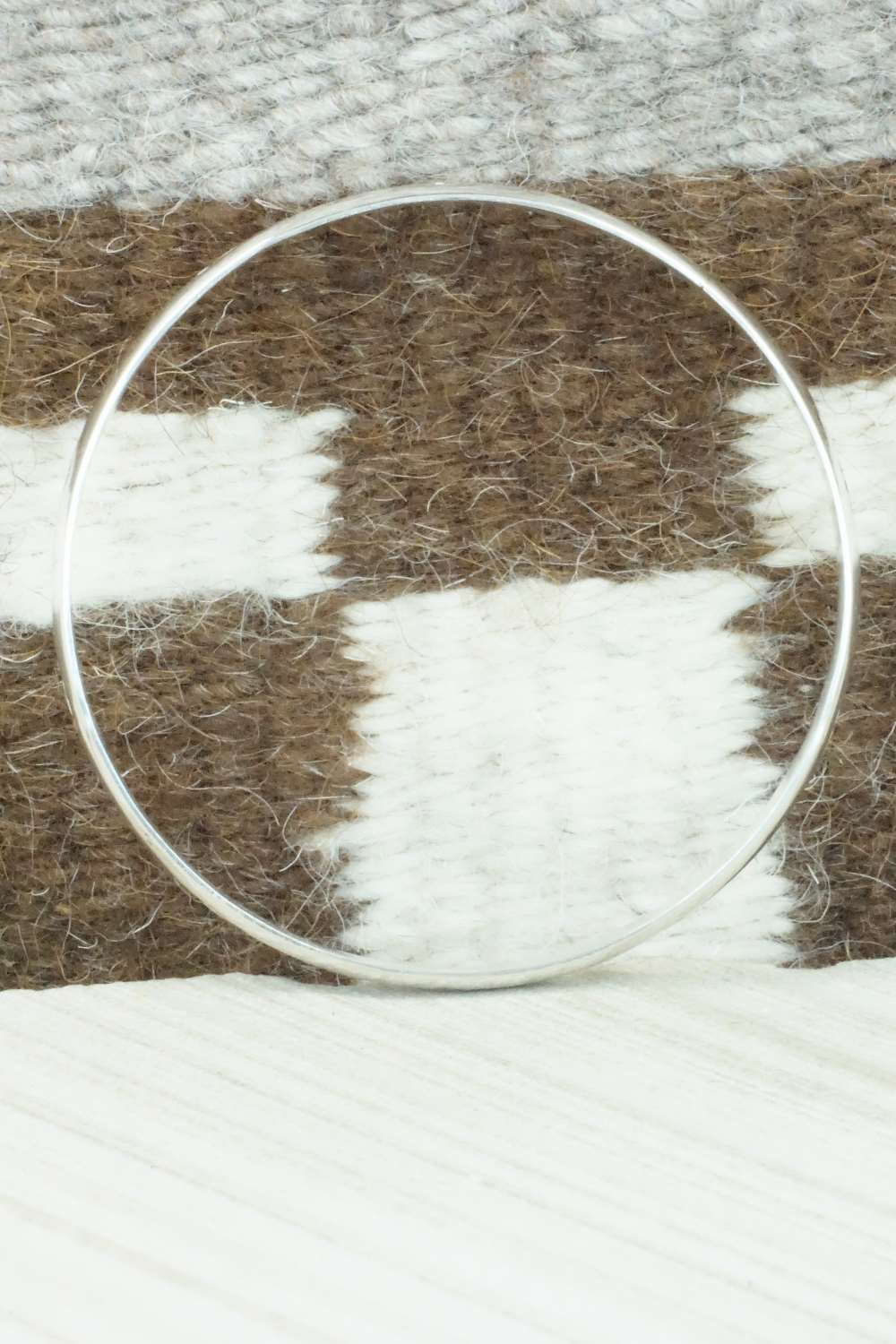 Sterling Silver Bangle - Elaine Tahe