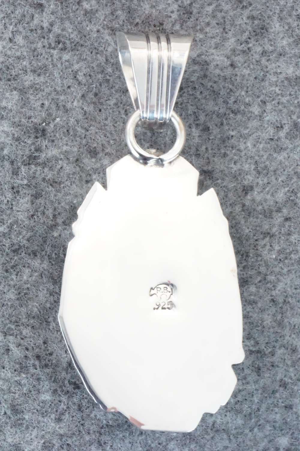 Turquoise & Sterling Silver Pendant - Daniel Benally