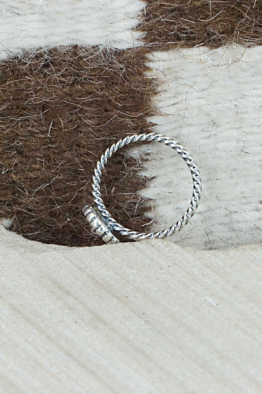 Sterling Silver Ring - David L. Lopez - Size 8.5