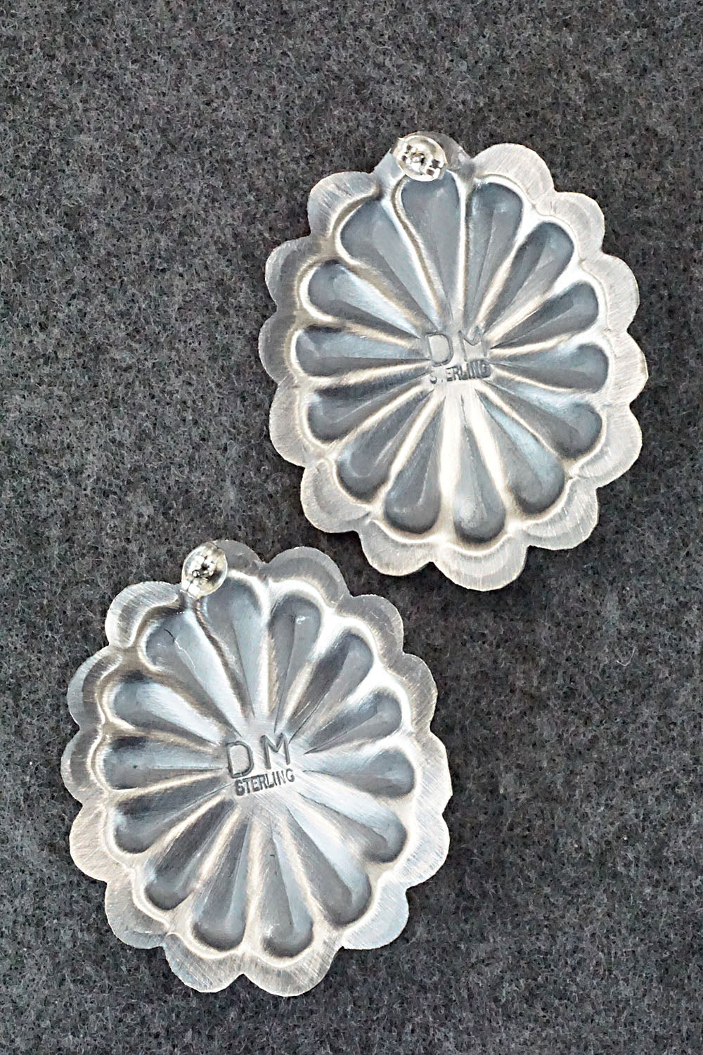 Turquoise & Sterling Silver Earrings - Dale Morgan
