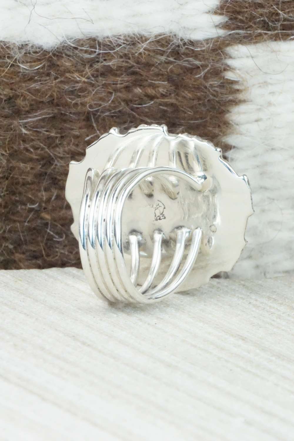 Turquoise & Sterling Silver Ring - Daniel Benally - Size 6