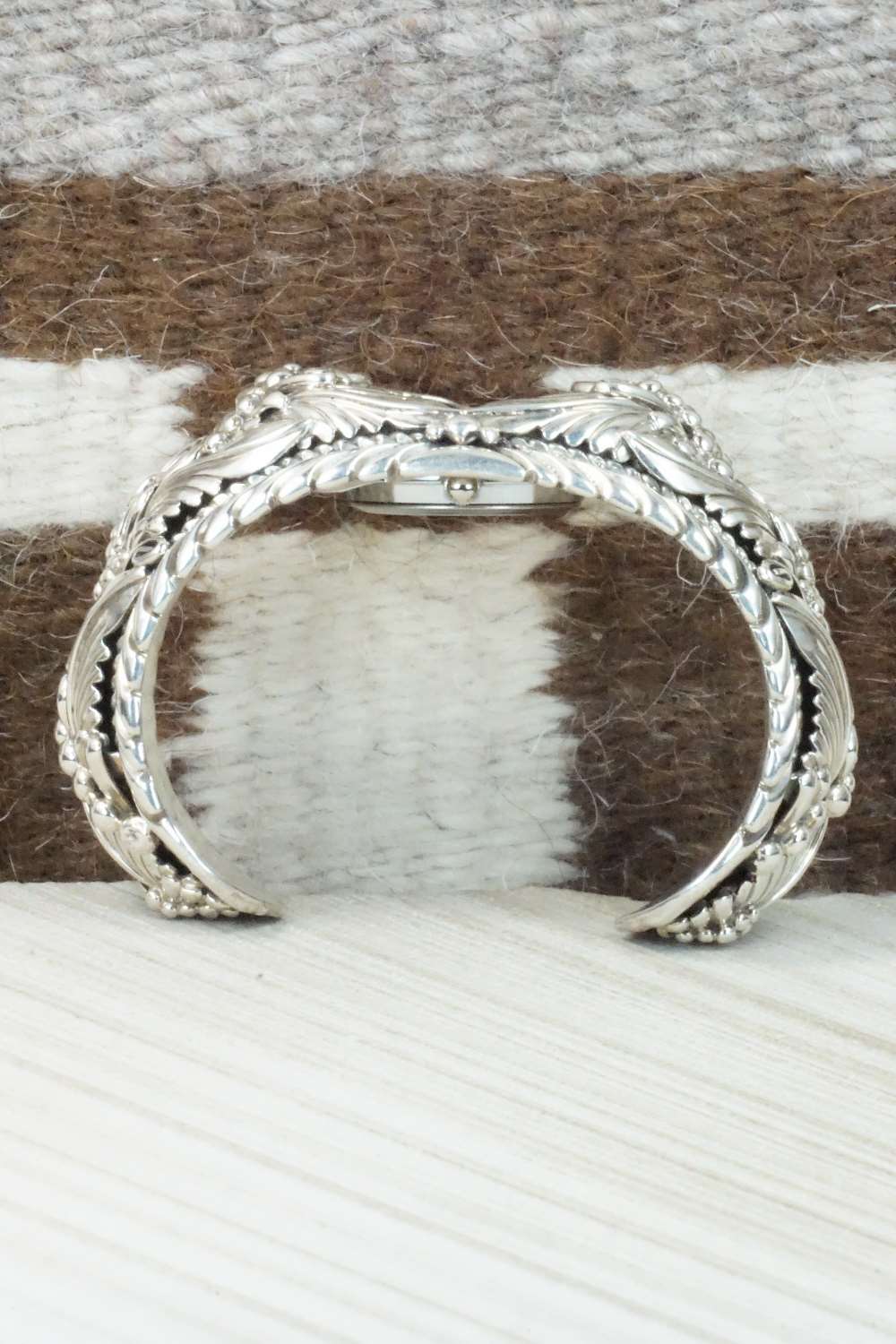 Sterling Silver Watch Bracelet - Navajo