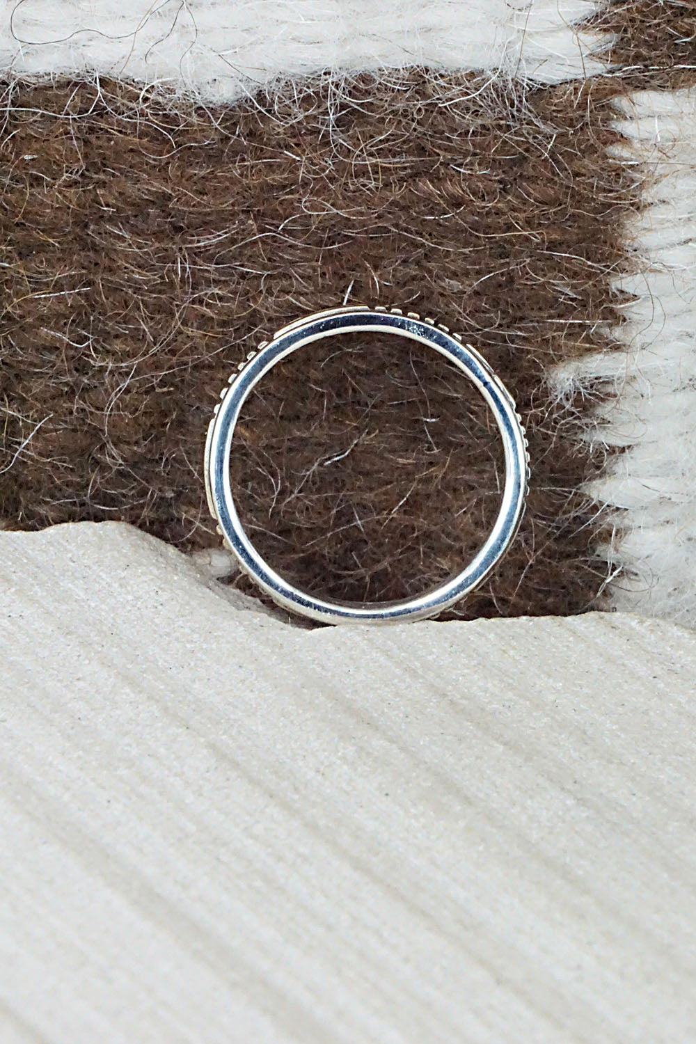 Sterling Silver & Gold Fill Ring - Bruce Morgan - Size 9