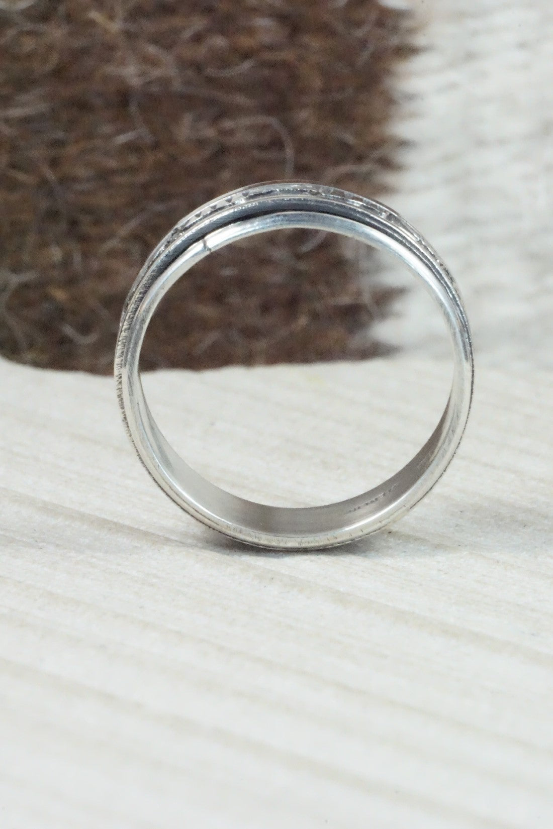 Sterling Silver Ring - Elaine Becenti - Size 11.5