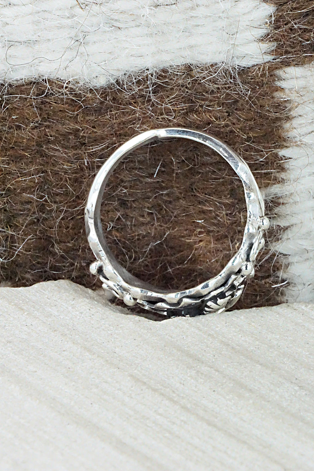 Sterling Silver Ring - Genevieve Francisco - Size 14