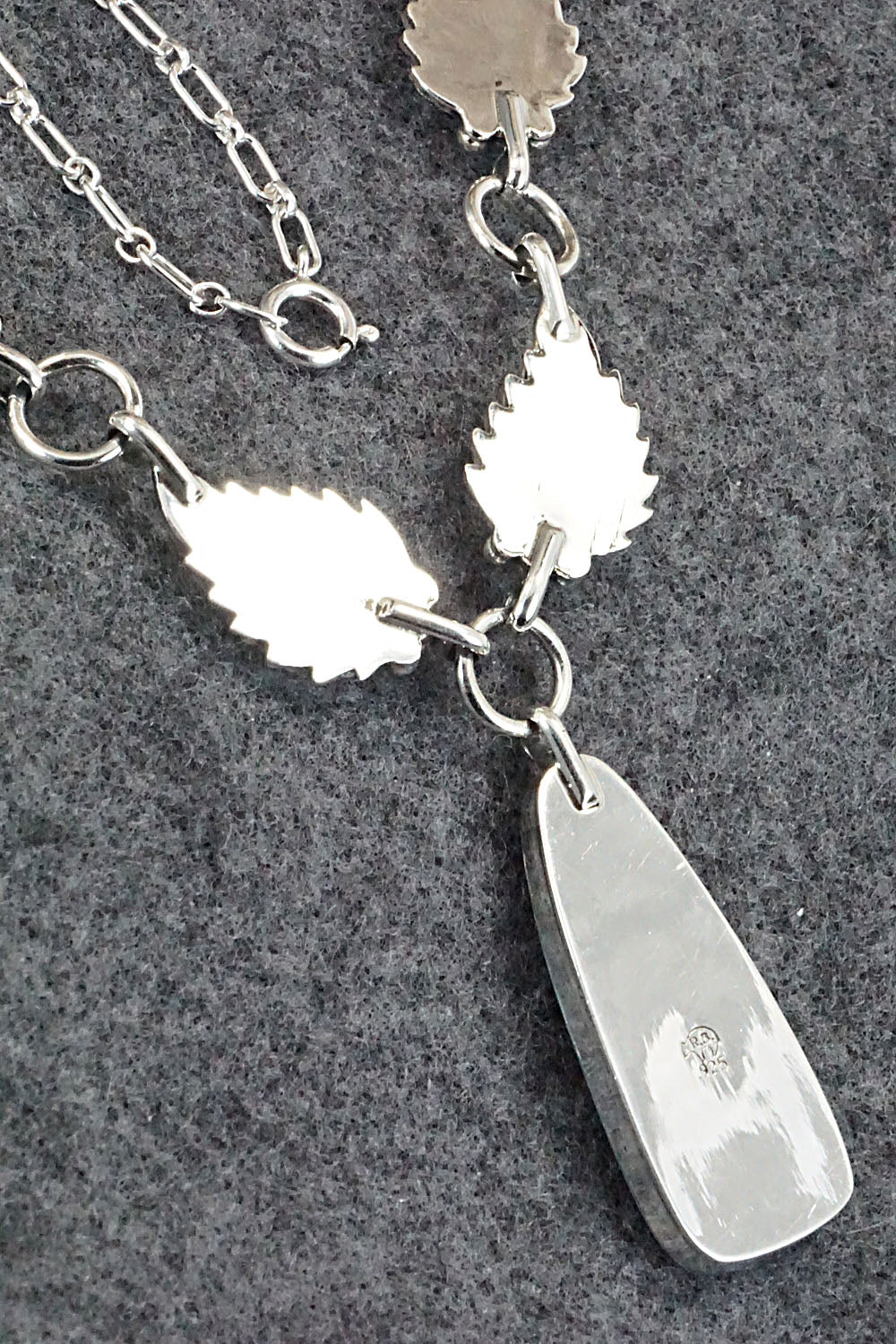 Turquoise & Sterling Silver Necklace - Mark Barney