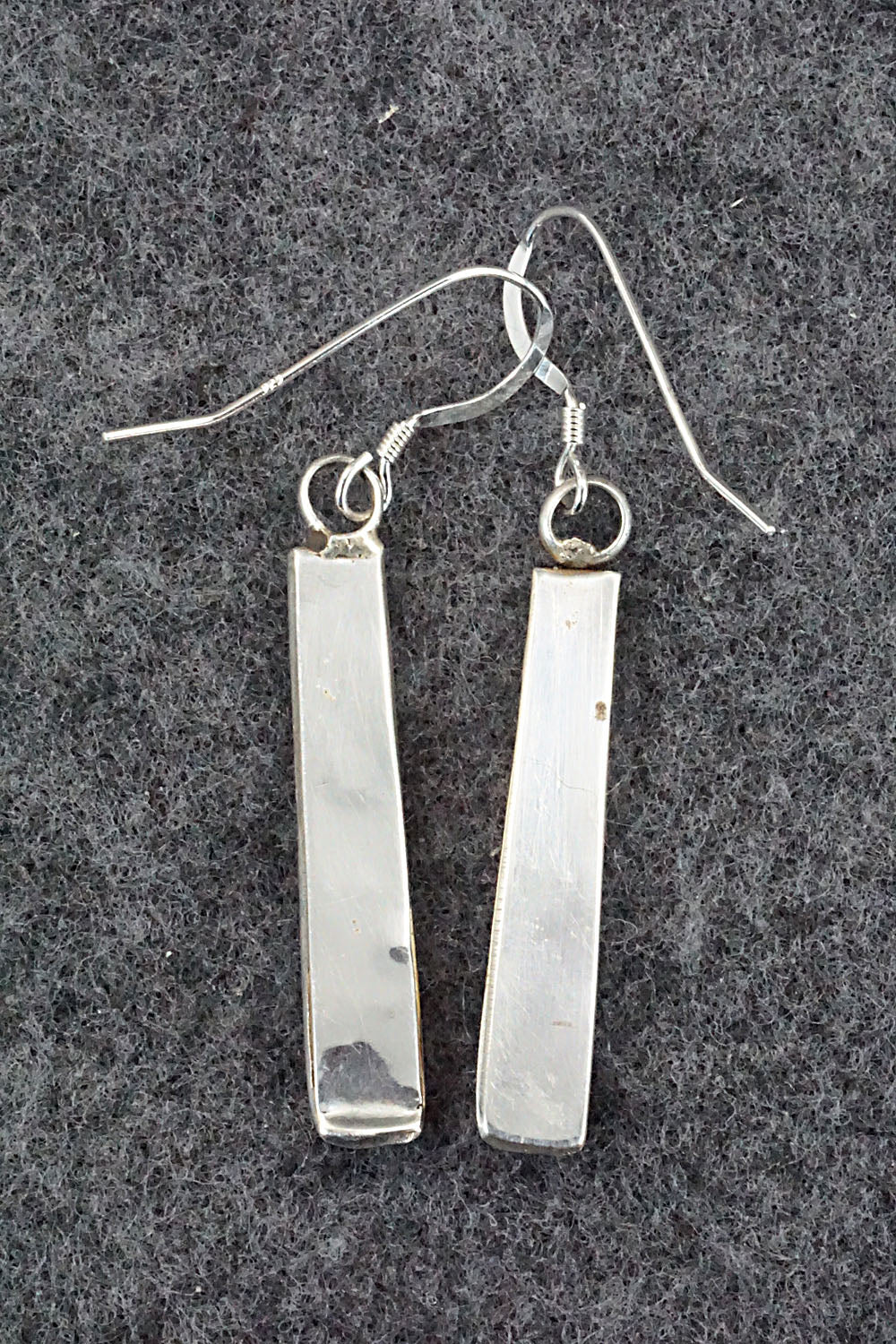 Spiny Oyster, Turquoise & Sterling Silver Earrings - Orlandy Laate