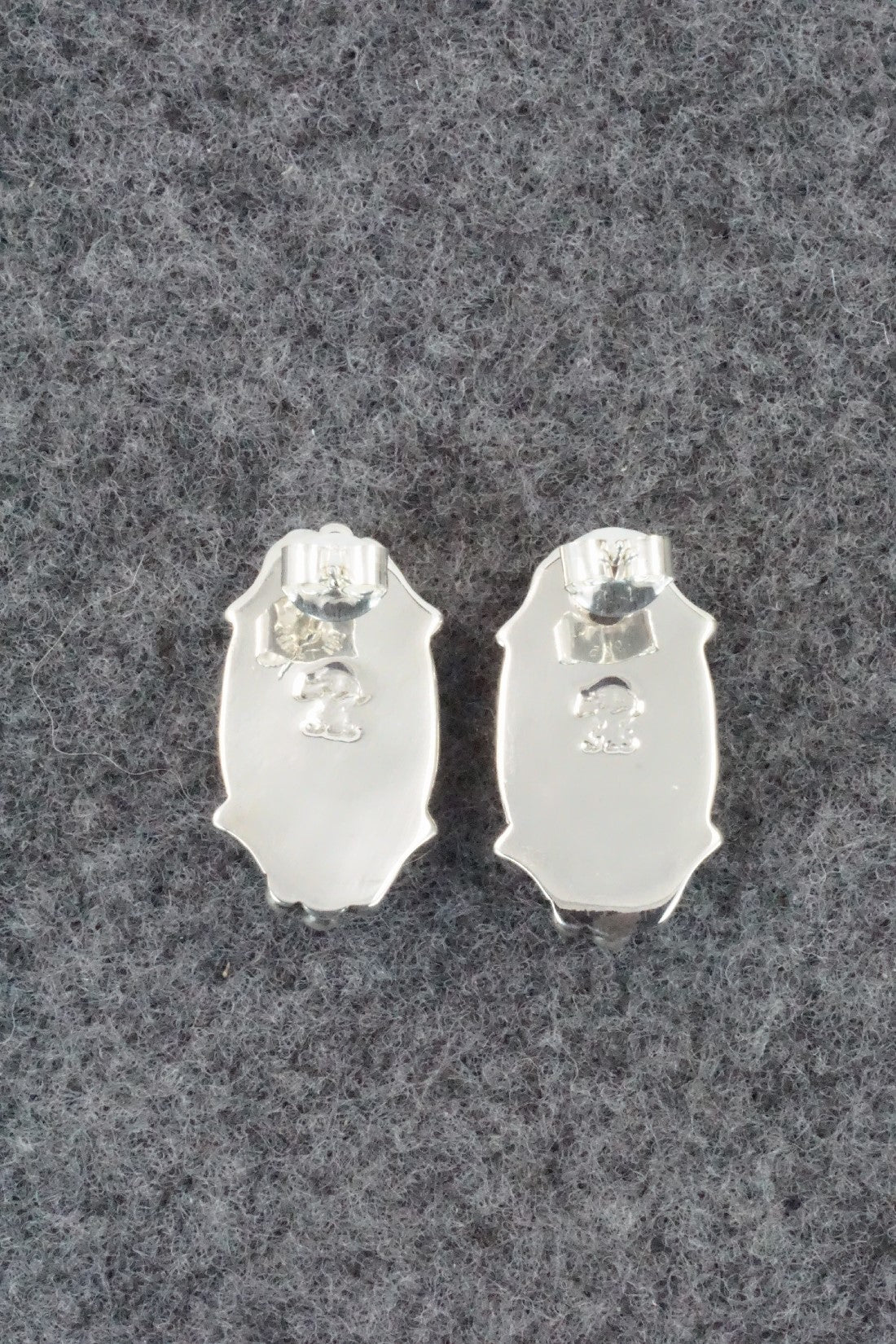 Turquoise & Sterling Silver Earrings - Betty Begay