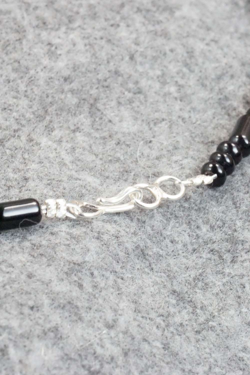 Agate & Sterling Silver Necklace - Louise Joe