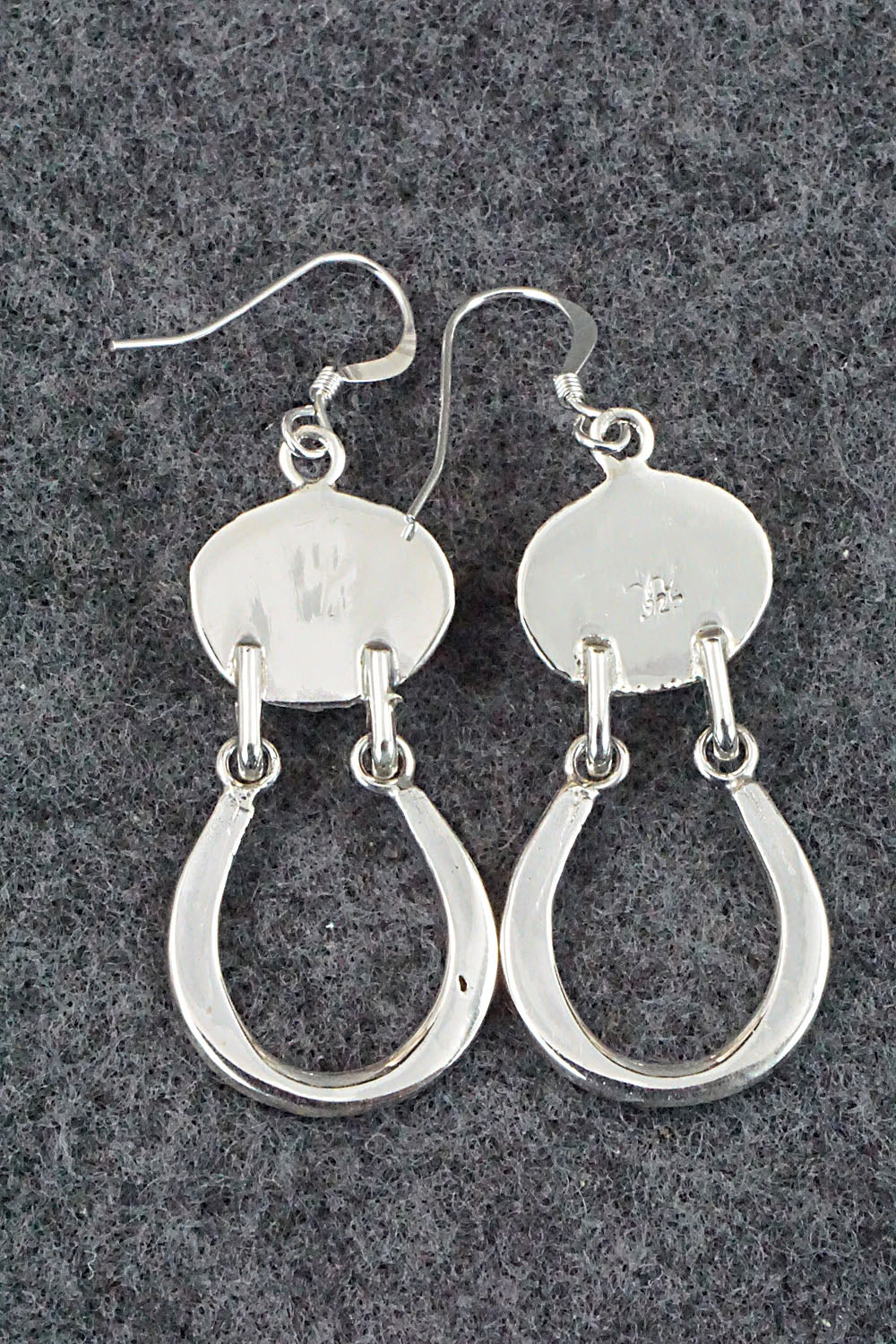 Turquoise & Sterling Silver Earrings - Annie Spencer