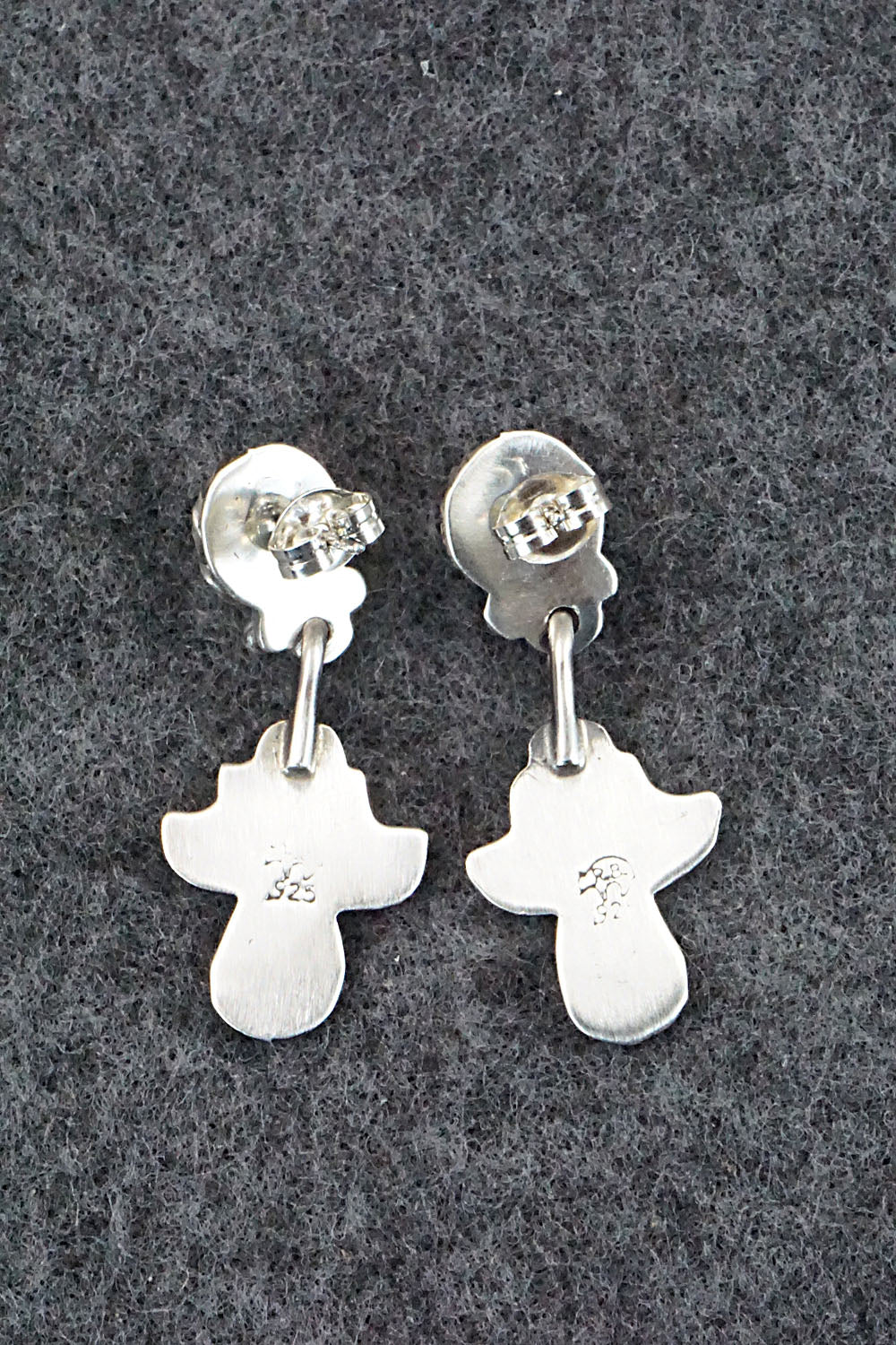 Turquoise & Sterling Silver Earrings - Annie Spencer