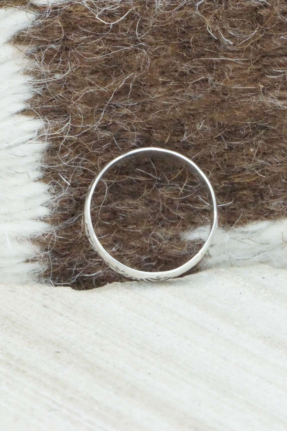 Sterling Silver Ring - Elaine Tahe - Size 7