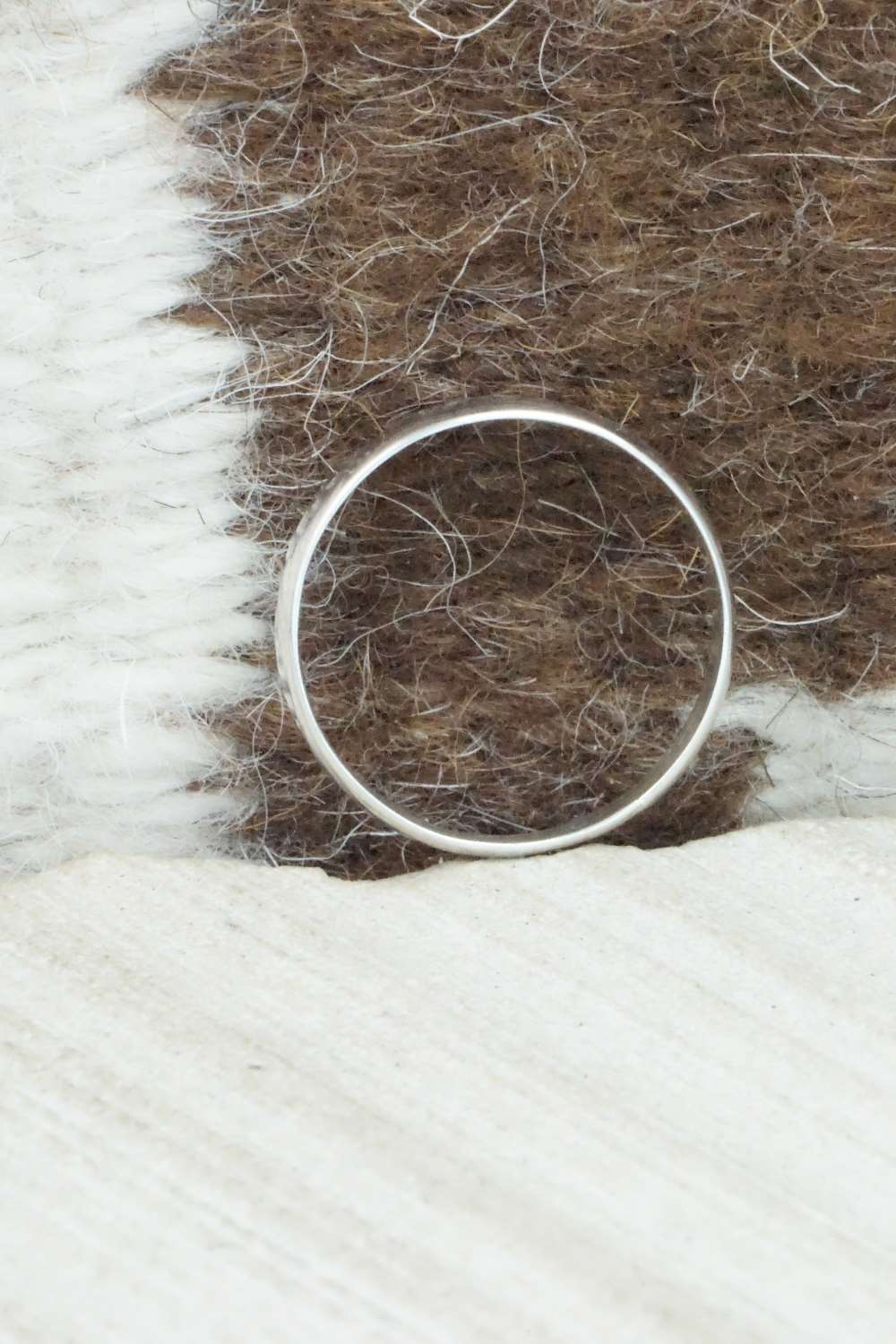 Sterling Silver Ring - Elaine Tahe - Size 11.75