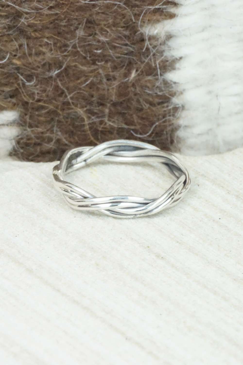 Sterling Silver Ring - Elaine Tahe - Size 7