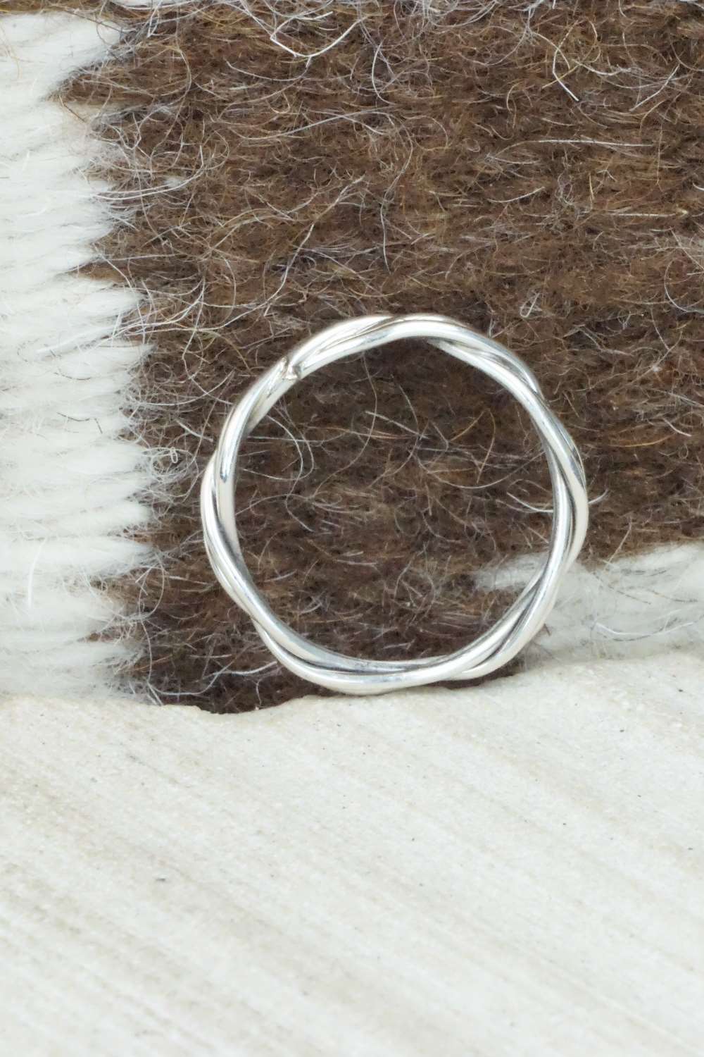Sterling Silver Ring - Elaine Tahe - Size 6