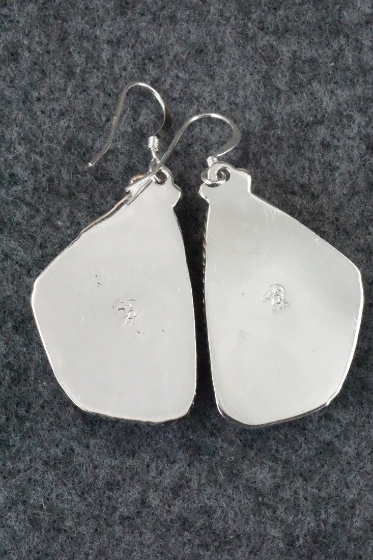 Turquoise and Sterling Silver Earrings - Sharon McCarthy