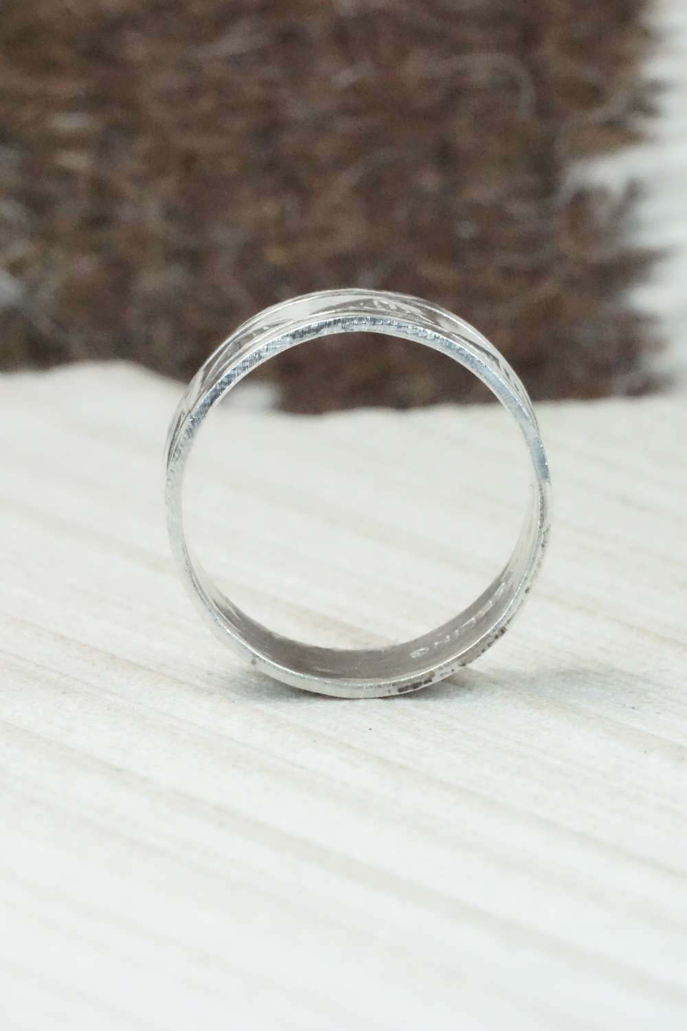 Sterling Silver Ring - Rick Enriquez - Size 11