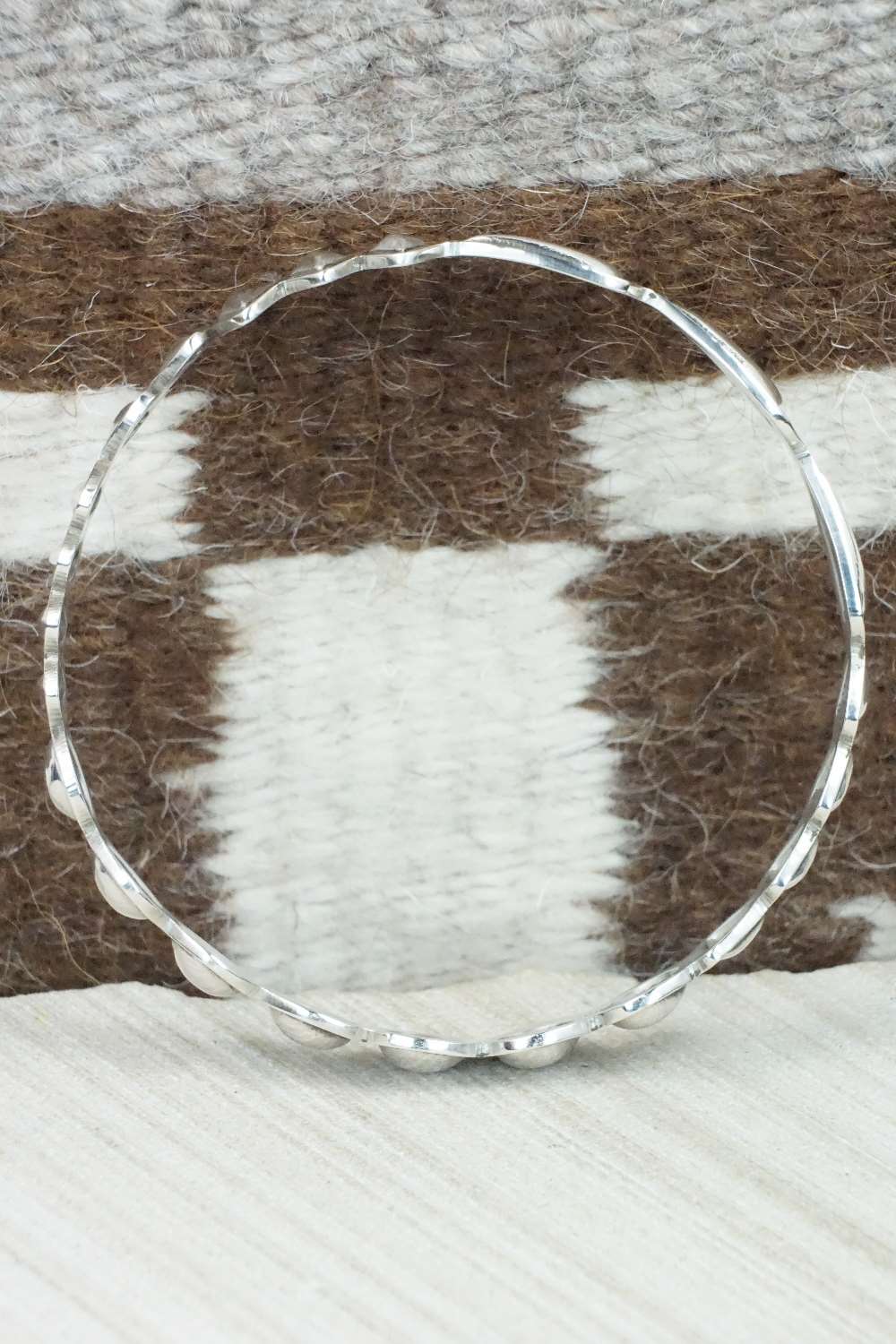 Sterling Silver Bangle - Alex Sanchez