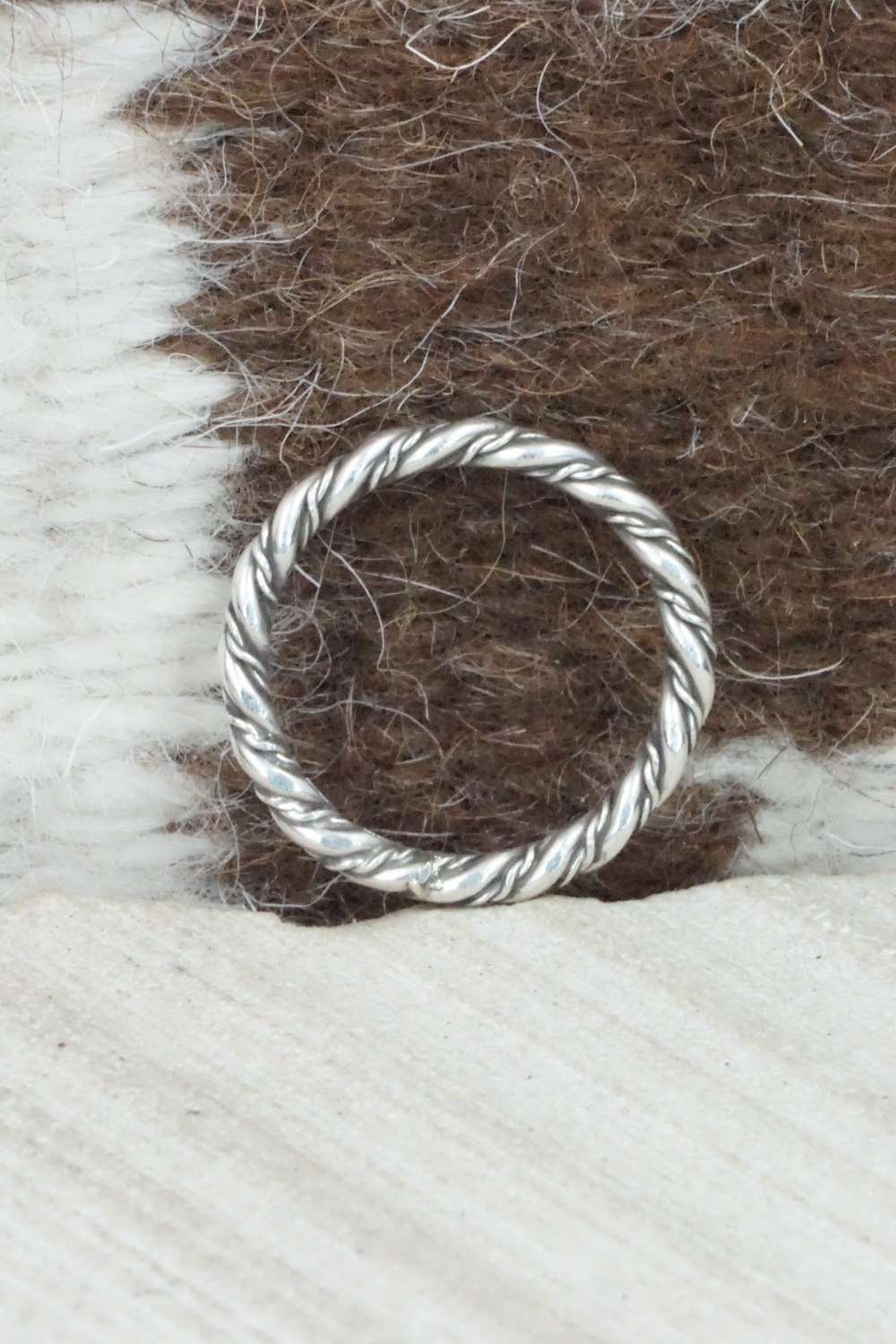 Sterling Silver Ring - Elaine Tahe - Size 6.75