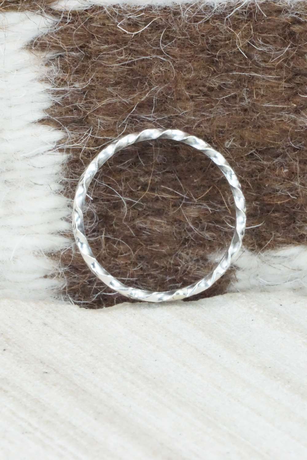 Sterling Silver Ring - Elaine Tahe - Size 11