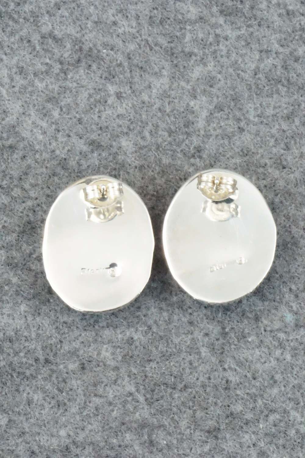Turquoise & Sterling Silver Earrings - Verley Betone