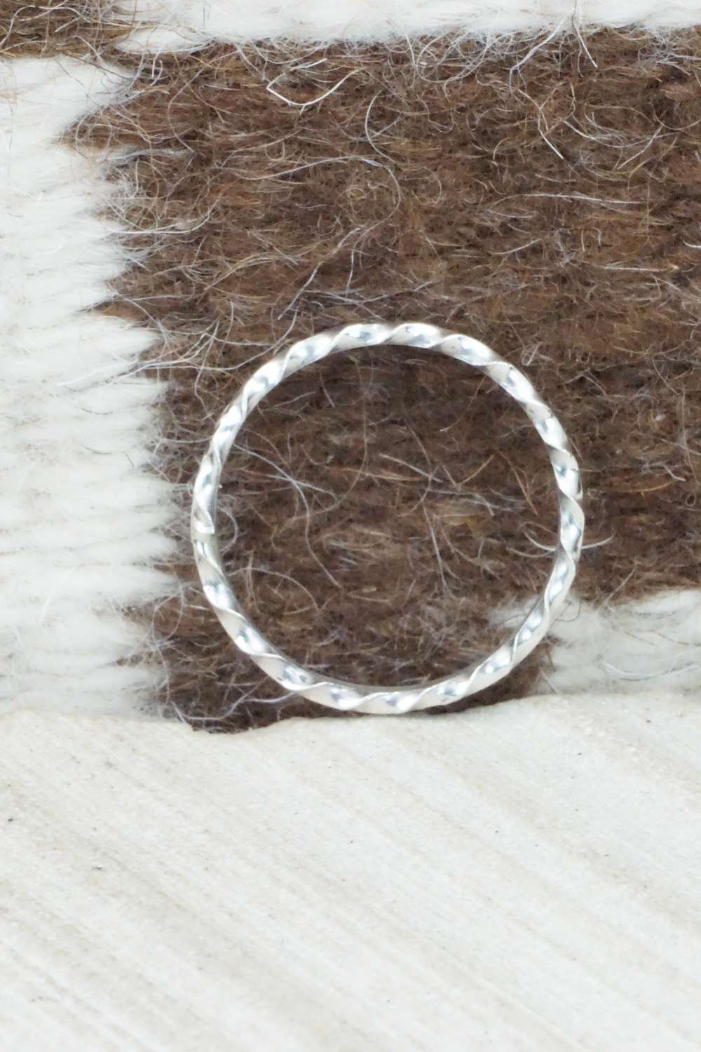 Sterling Silver Ring - Elaine Tahe - Size 11