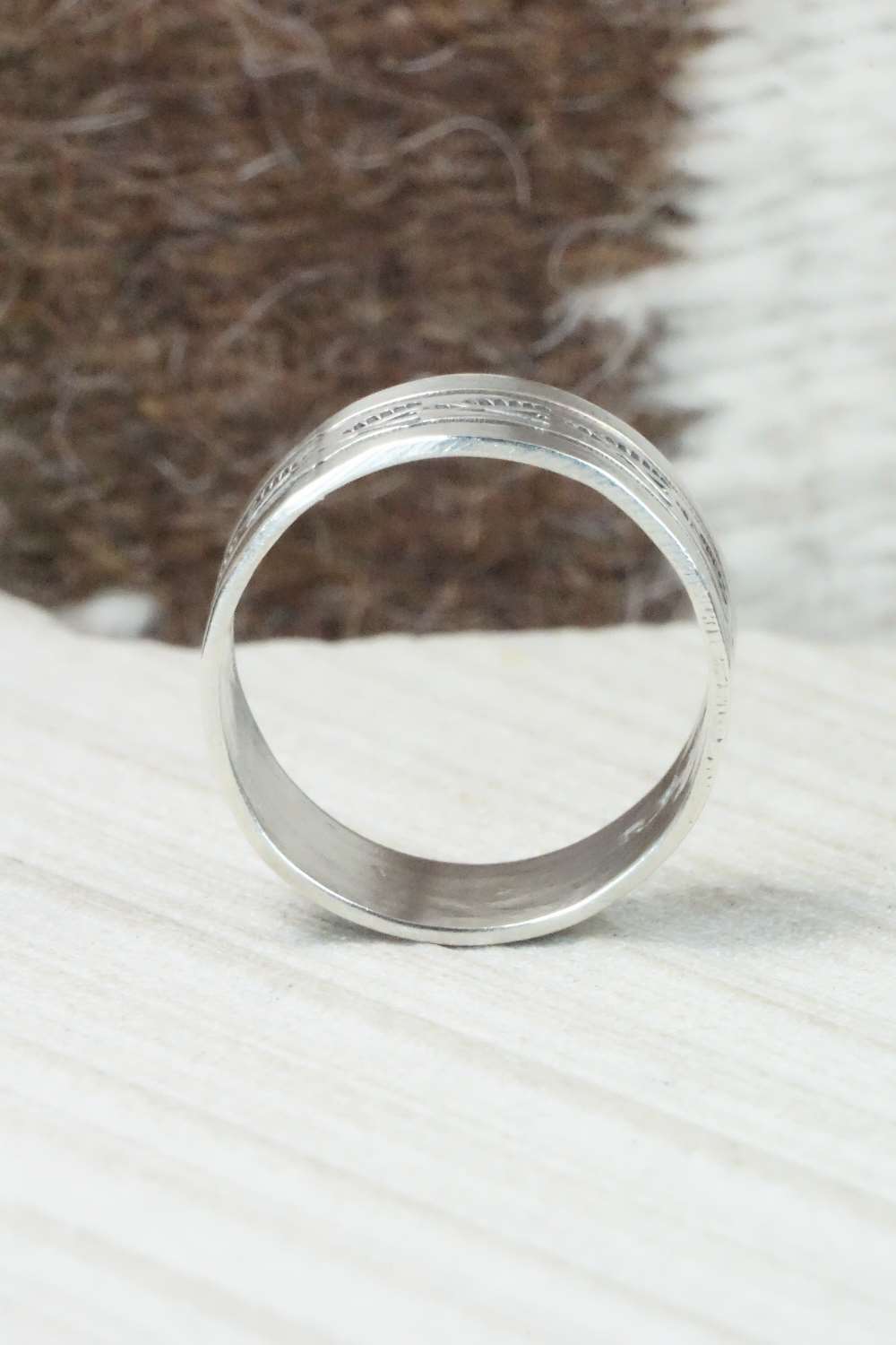 Sterling Silver Ring - Rick Enriquez - Size 11