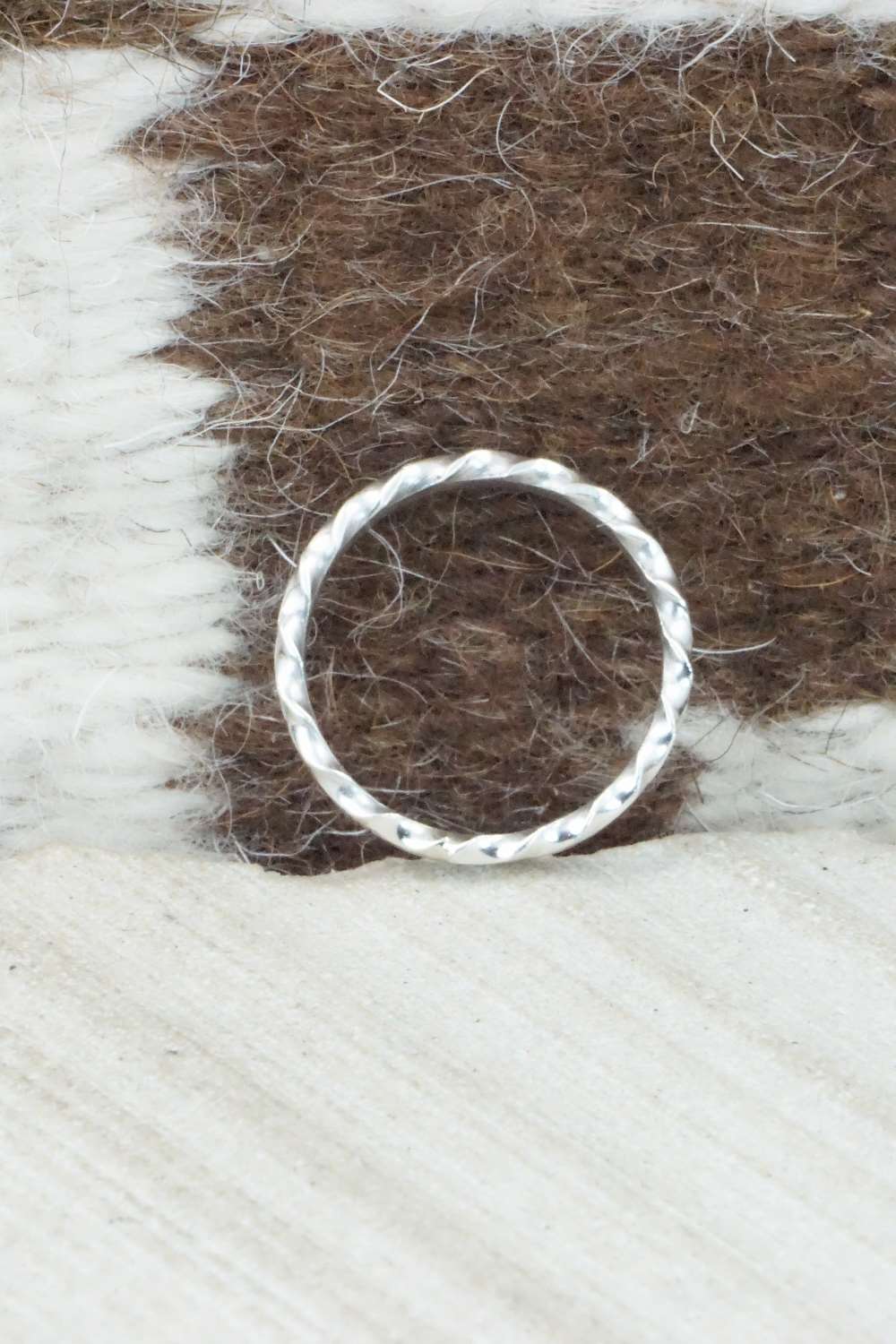 Sterling Silver Ring - Elaine Tahe - Size 7