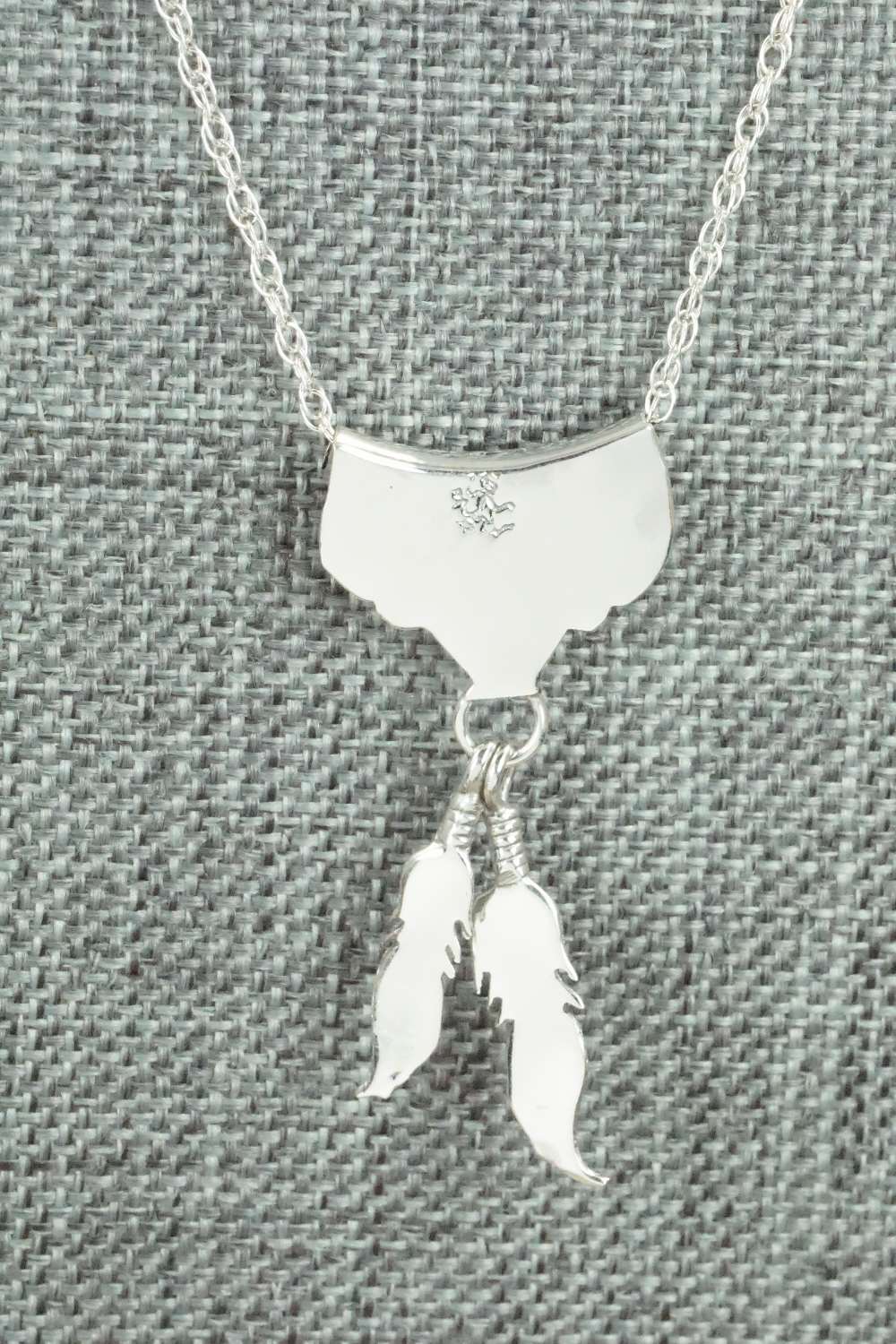 Turquoise & Sterling Silver Necklace - Sharon McCarthy
