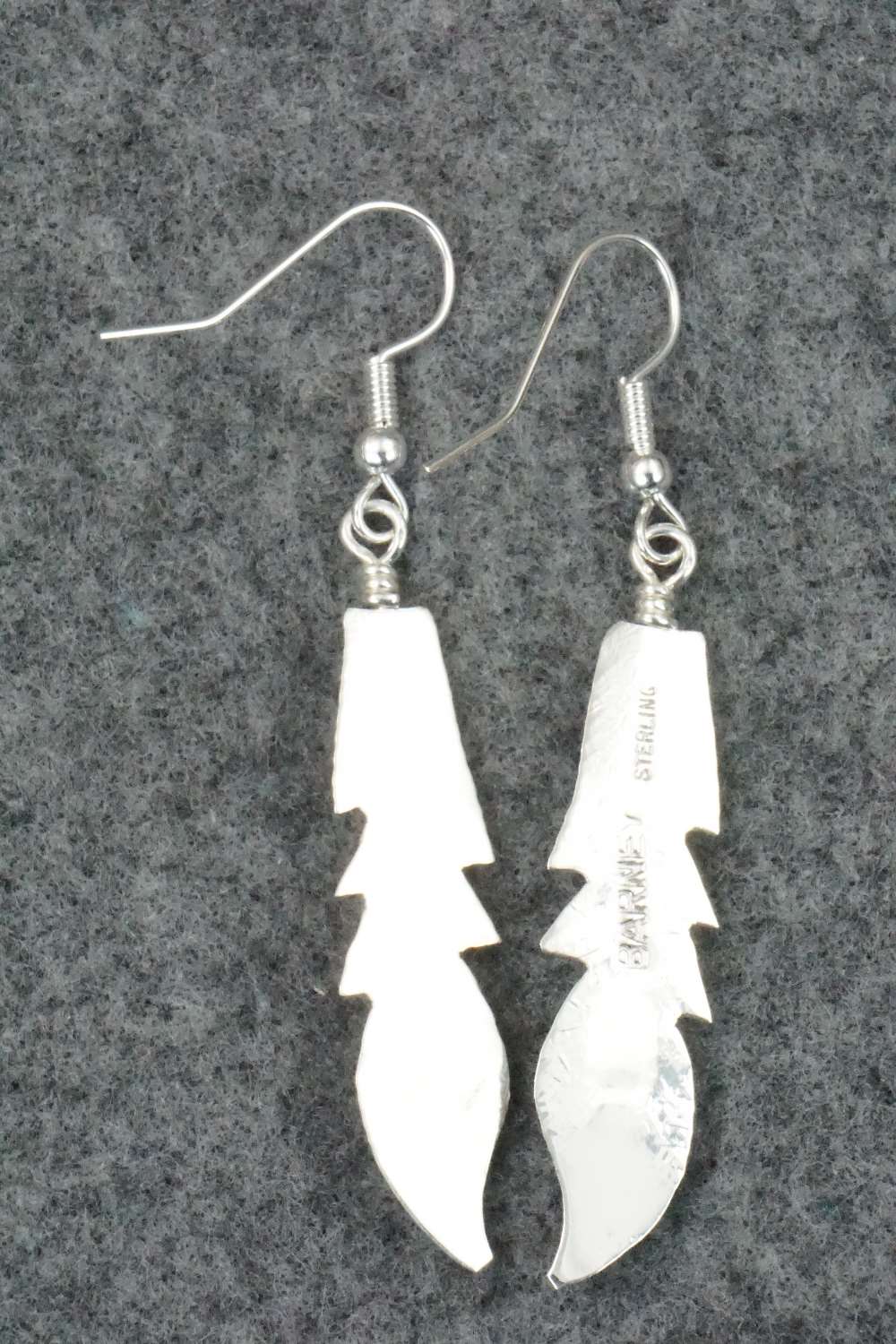 Turquoise & Sterling Silver Earrings - Allen Barney