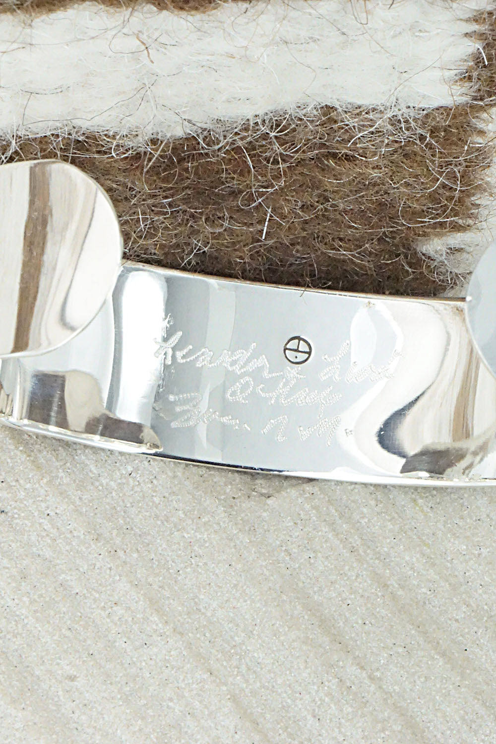 Multi Stone & Sterling Silver Inlay Bracelet - Leander Othole