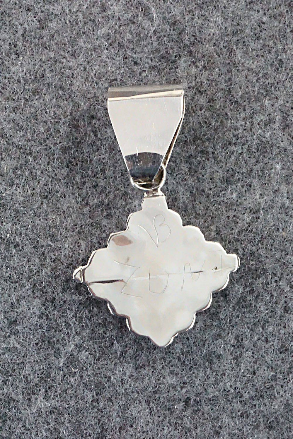 Opalite and Sterling Silver Pendant - Verdie Booqua