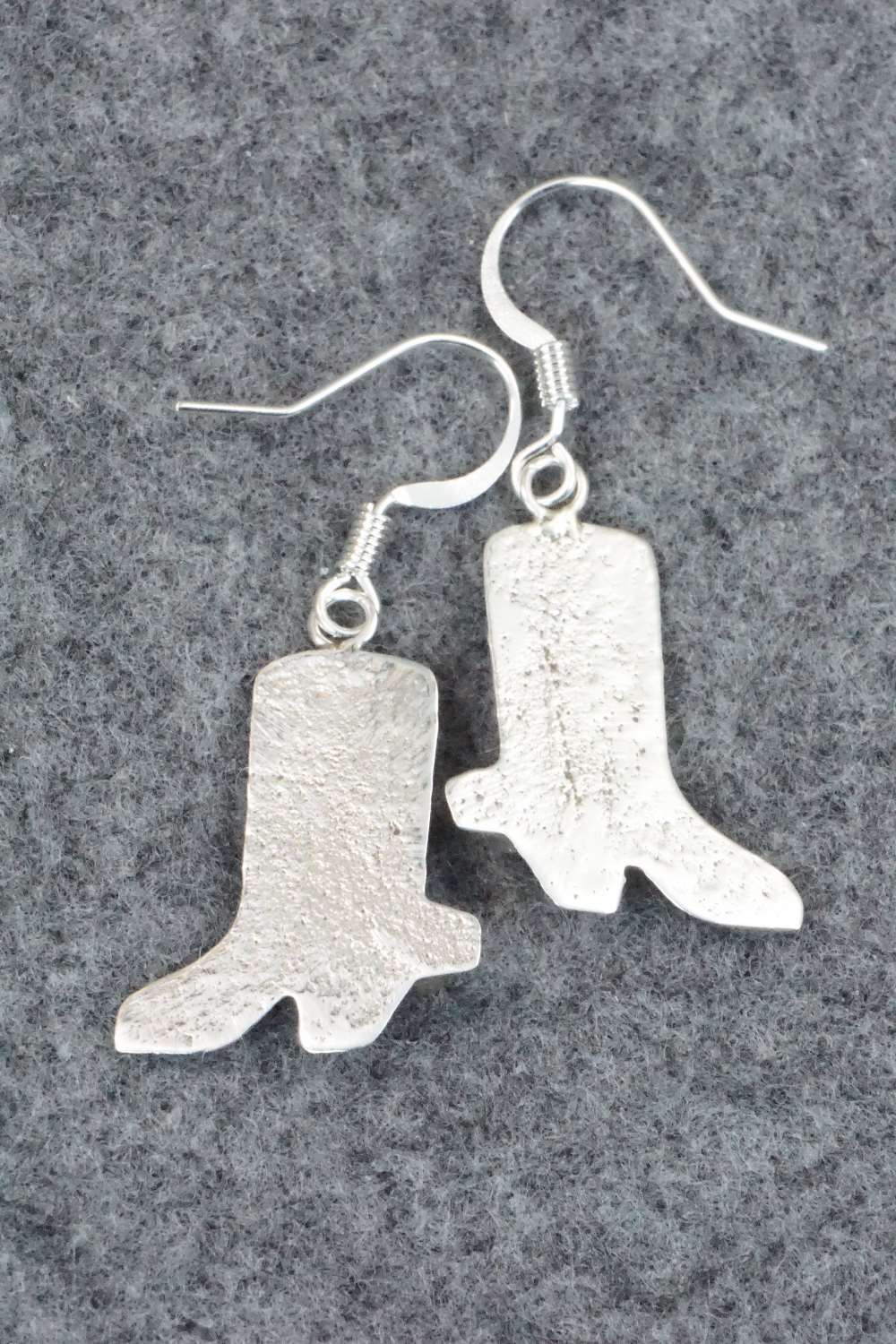 Turquoise & Sterling Silver Earrings - Bruce Chee