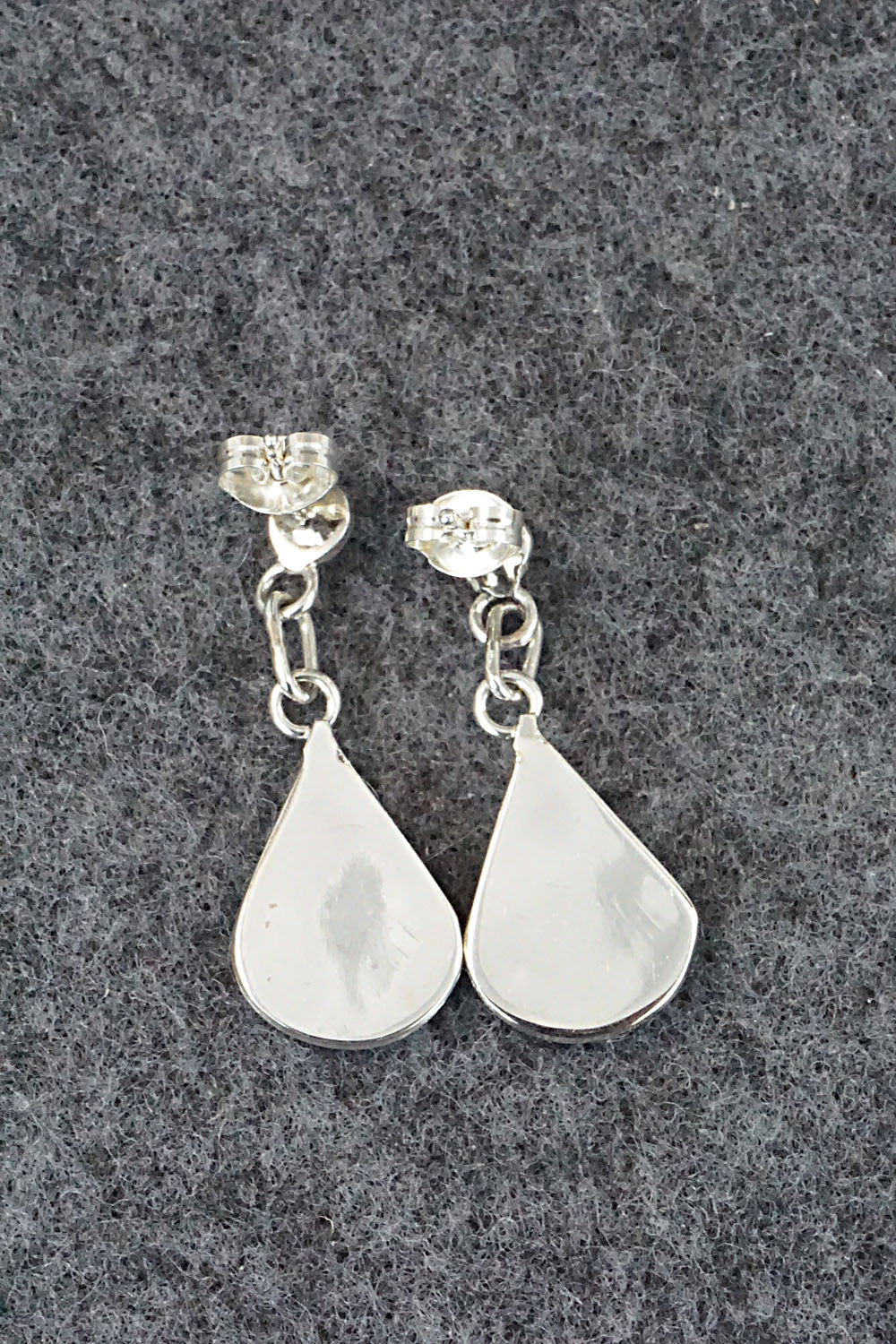 Turquoise & Sterling Silver Earrings - Orena Leekya