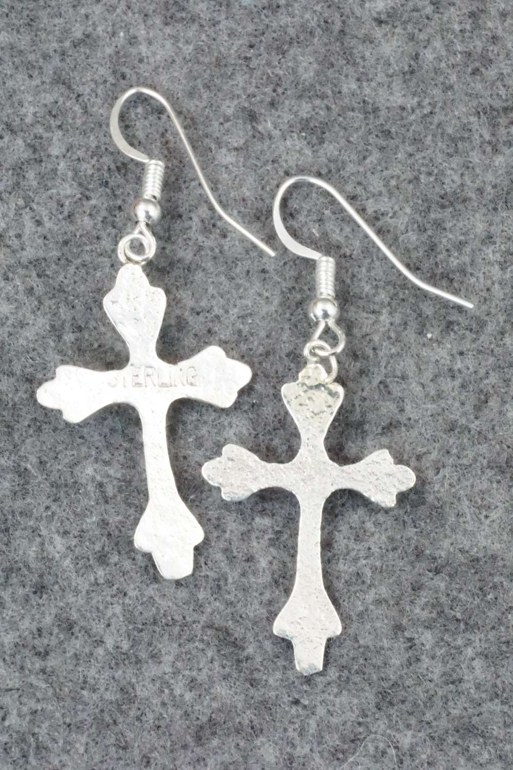 Turquoise & Sterling Silver Earrings - Lorraine Chee