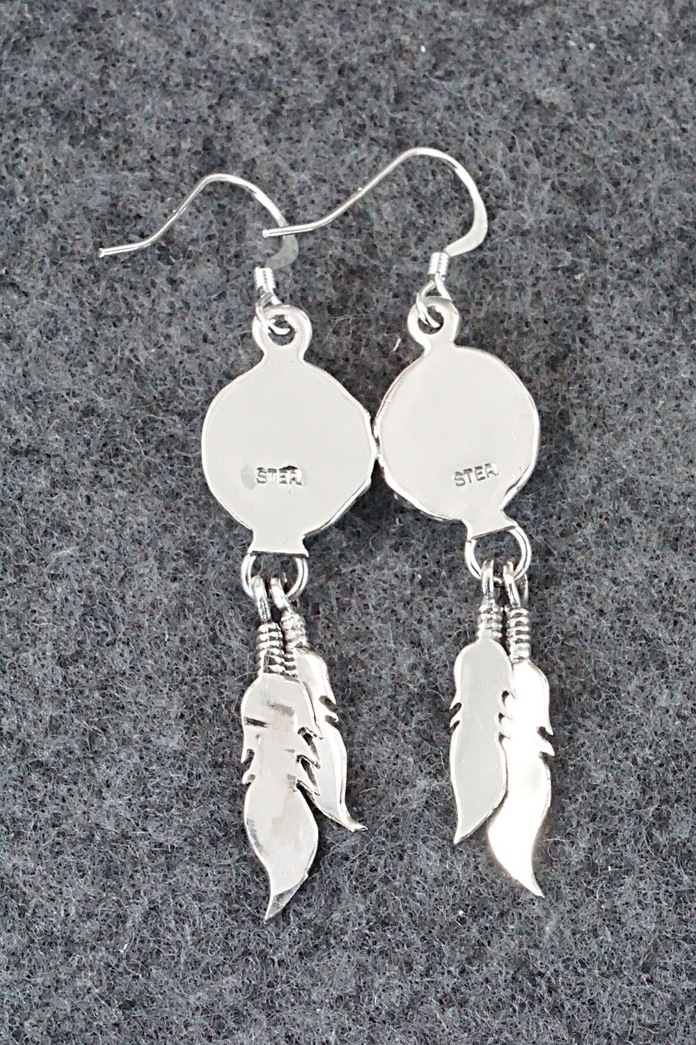 Turquoise & Sterling Silver Earrings - Rita Largo