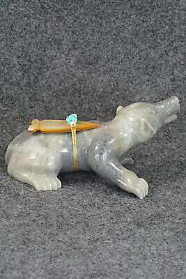 Bear Zuni Fetish Carving - Albert Eustace