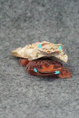 Horned Toad Zuni Fetish Carving - Carl Etsate