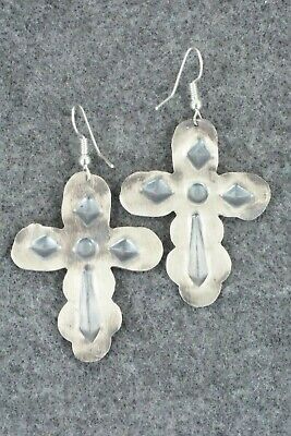 Sterling Silver Earrings - Tim Yazzie