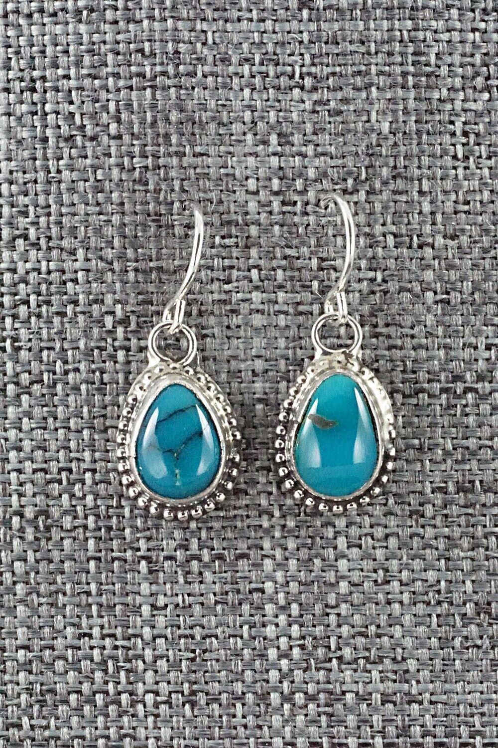 Turquoise & Sterling Silver Earrings - Jan Mariano