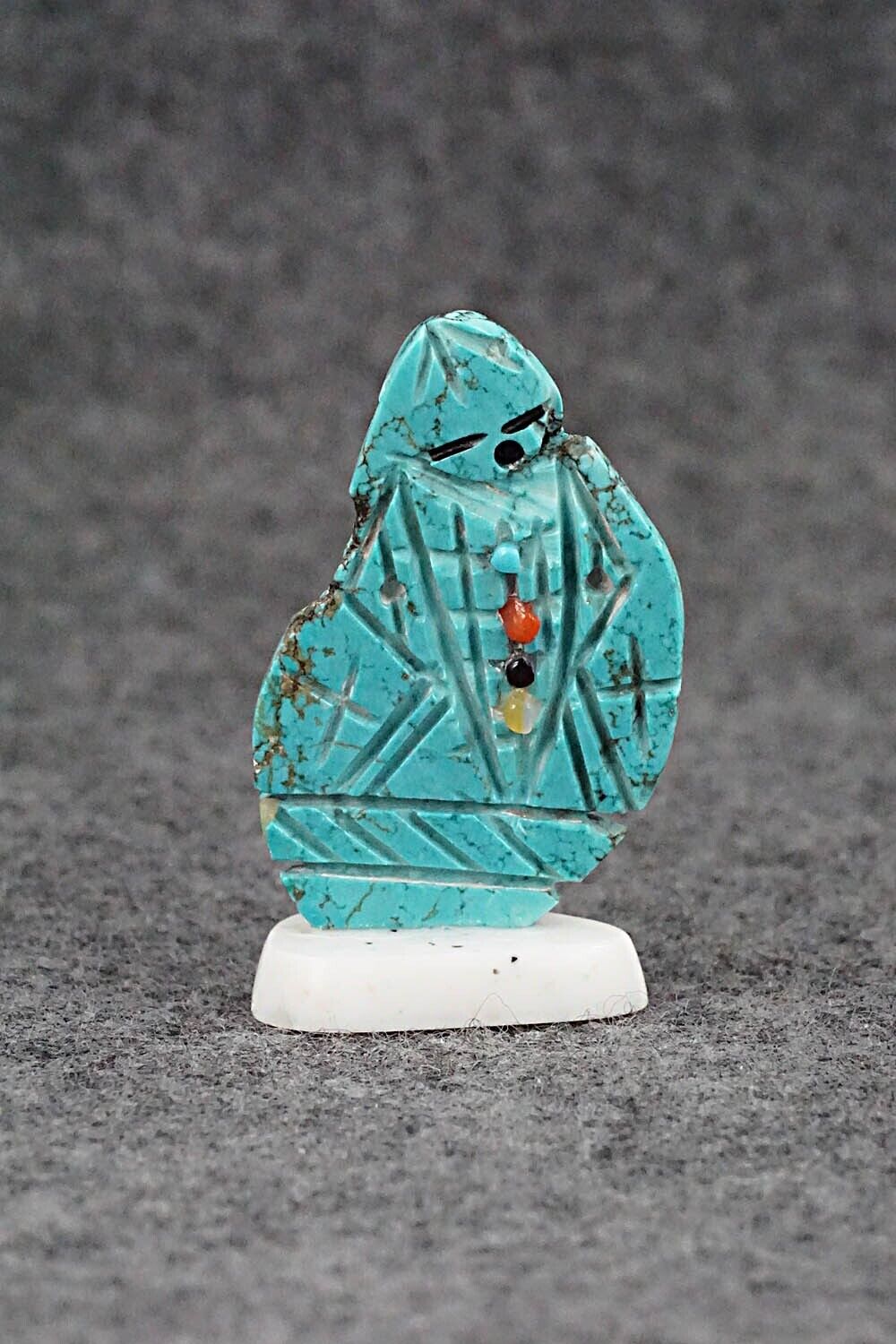 Corn Maiden Zuni Fetish Carving - Vickie Quandelacy