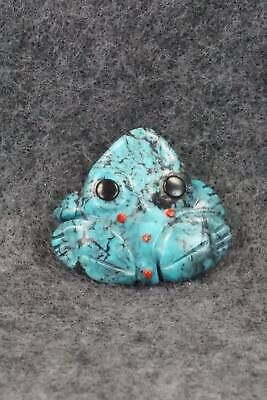 Frog Zuni Fetish Carving - Reynold Lunasee