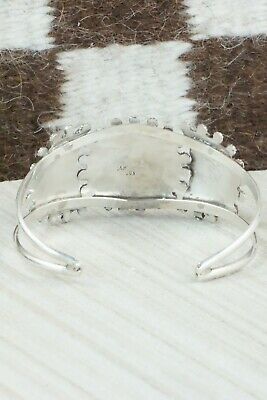 Turquoise & Sterling Silver Bracelet - Merlinda Chavez